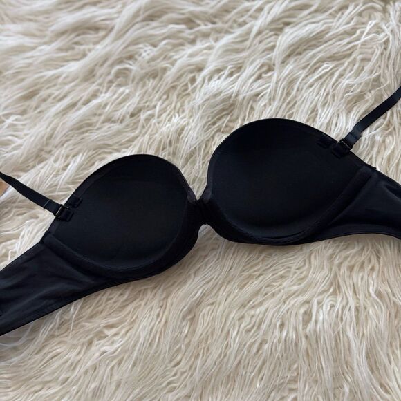 Skims Ultimate Push Up Strapless Bra Onyx Size 32C - Picture 7 of 8